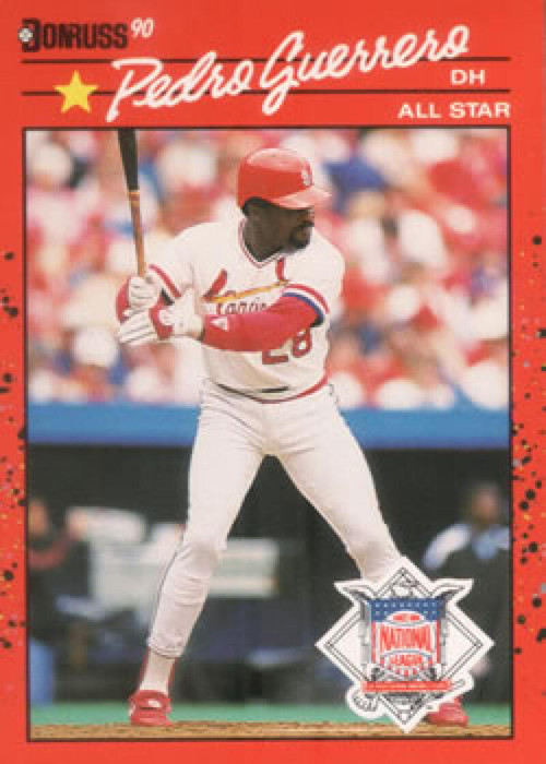 1989 Donruss #418 Pedro Guerrero NM-MT St. Louis Cardinals