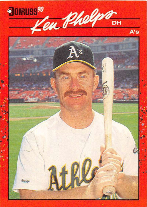 1990 Donruss #67 Walt Weiss NM-MT Oakland Athletics