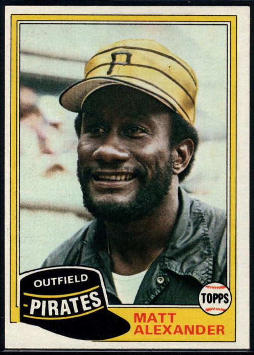 1981 Topps #226 Manny Sanguillen DP VG Pittsburgh Pirates - Under