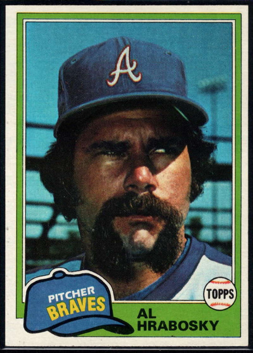 Al Hrabosky #475 Donruss 1983 Baseball Card (Atlanta Braves) VG