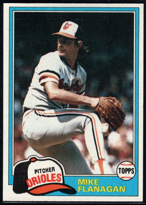  1983 Topps # 445 Mike Flanagan Baltimore Orioles