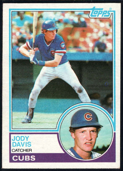 1986 Topps #767 Jody Davis VG Chicago Cubs - Under the Radar Sports