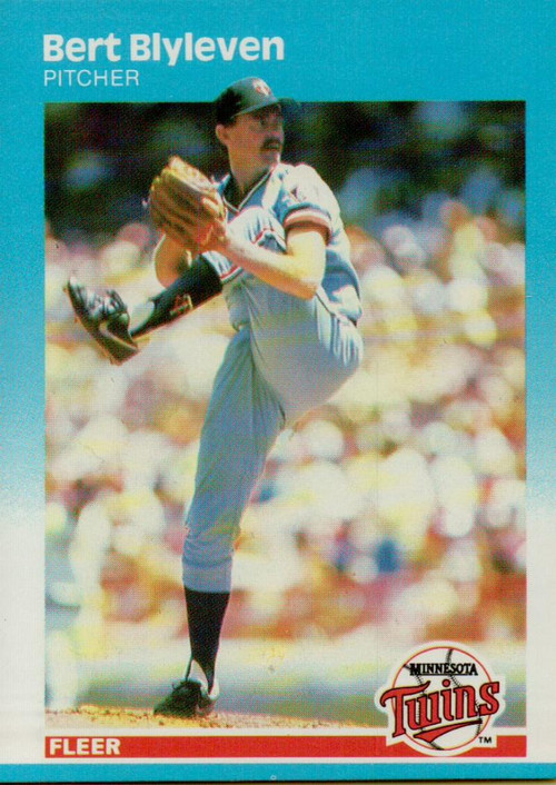 1988 Donruss #71 Bert Blyleven NM-MT Minnesota Twins - Under the Radar  Sports