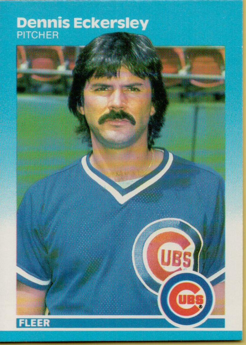 1987 Donruss #365 Dennis Eckersley VG Chicago Cubs