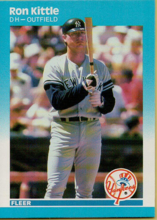 1987 Donruss #351 Ron Kittle VG New York Yankees - Under the Radar