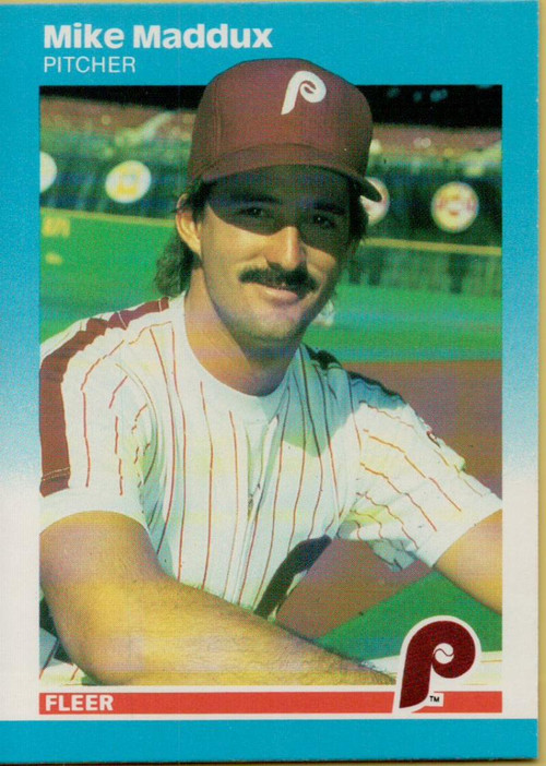 1987 Topps #553 Mike Maddux RC - Philadelphia Phillies (RC