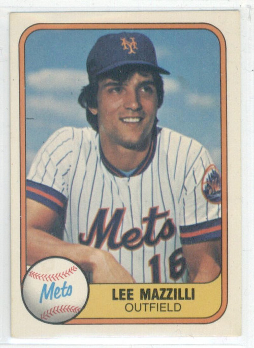 1981 Topps #510 Lee Mazzilli VG New York Mets - Under the Radar Sports