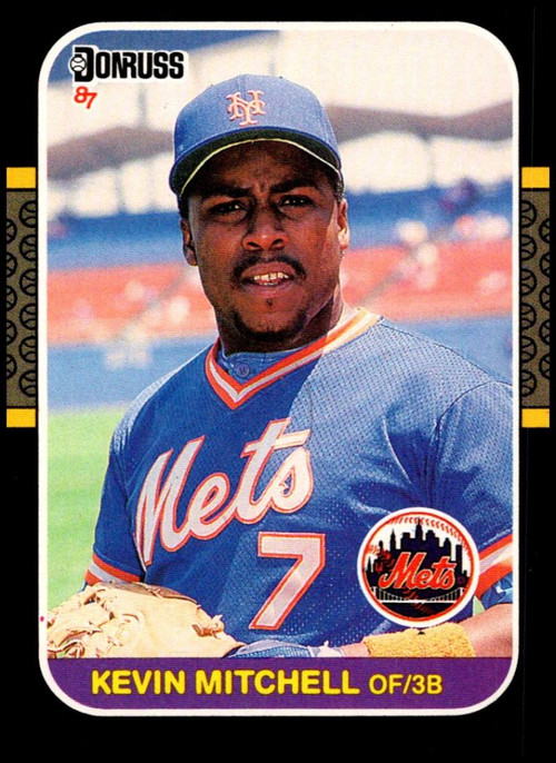 1987 Topps #653 Kevin Mitchell RC - New York Mets (RC - Rookie