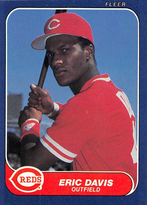 Eric Davis Autographed 1992 Fleer #403 - Under the Radar Sports