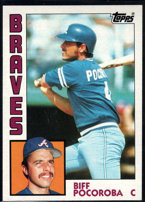  1980 Topps # 132 Biff Pocoroba Atlanta Braves