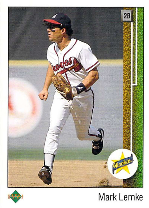 Mark Lemke - Braves #419 Upper Deck 1991 Baseball Trading Card