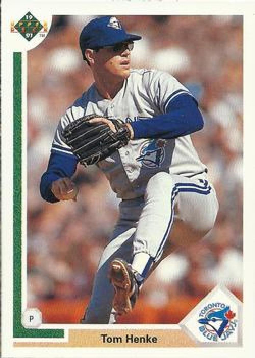 1989 Upper Deck Tom Henke Toronto Blue Jays #264