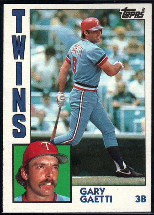 1986 Topps #97 Gary Gaetti VG Minnesota Twins