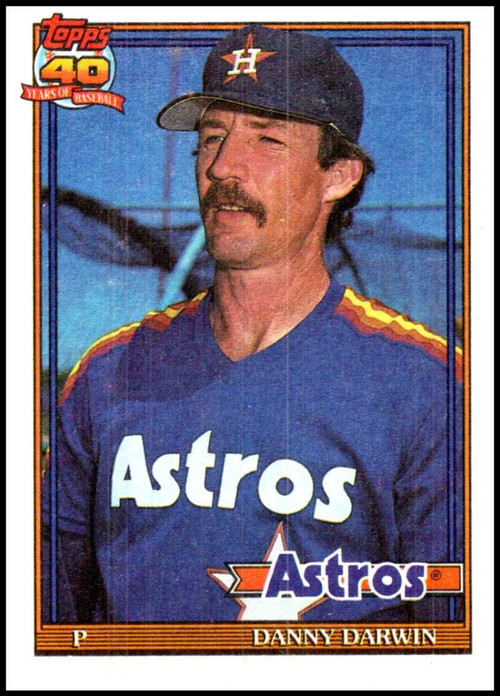 1991 Score #51 Danny Darwin VG Houston Astros - Under the Radar Sports