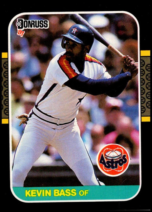 1984 Donruss #450 Kevin Bass VG Houston Astros - Under the Radar Sports