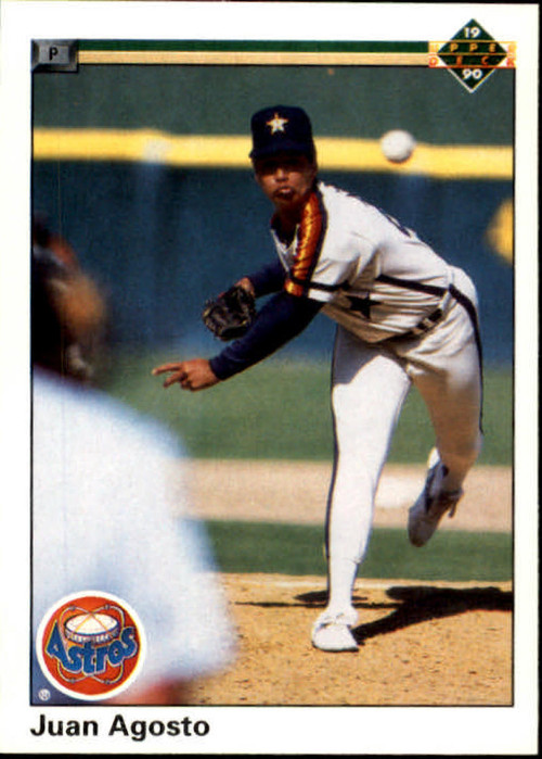 1989 Upper Deck #251 Juan Agosto VG Houston Astros - Under the