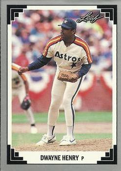 1992 Score #204 Dwayne Henry Astros