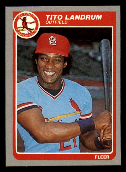 Tito Landrum, 1984  St louis cardinals baseball, St louis