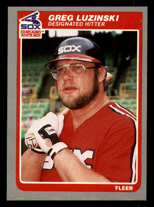 1983 Donruss #395 Greg Luzinski VG Chicago White Sox