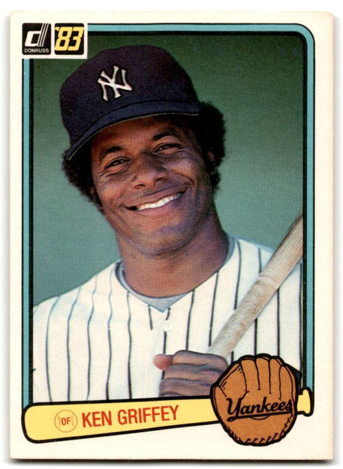  Baseball MLB 1983 Topps #110 Ken Griffey Sr. Yankees