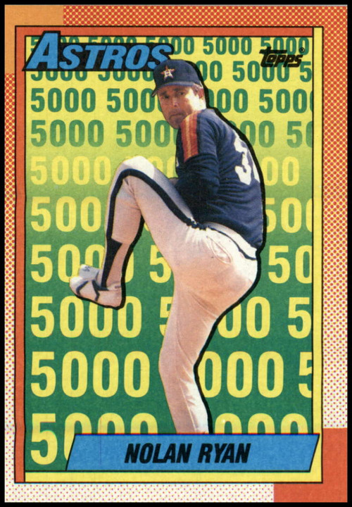 1990 Topps #4 Nolan Ryan Astros