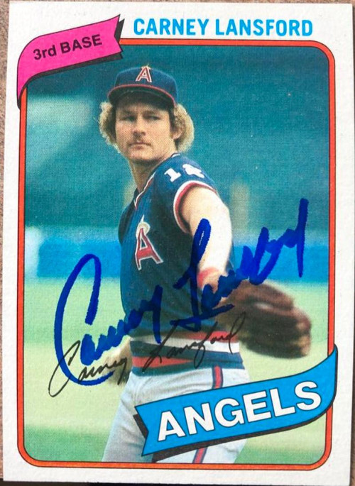 1980 Topps Baseball: #337 Carney Lansford