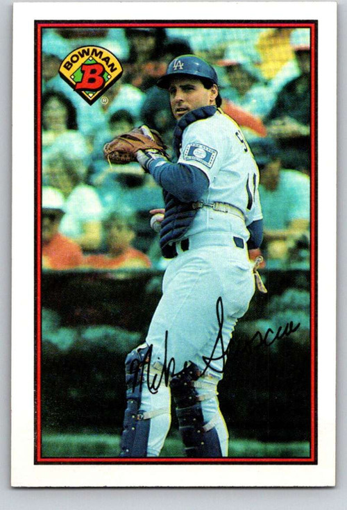 1989 Upper Deck #116 Mike Scioscia VG Los Angeles Dodgers - Under the Radar  Sports