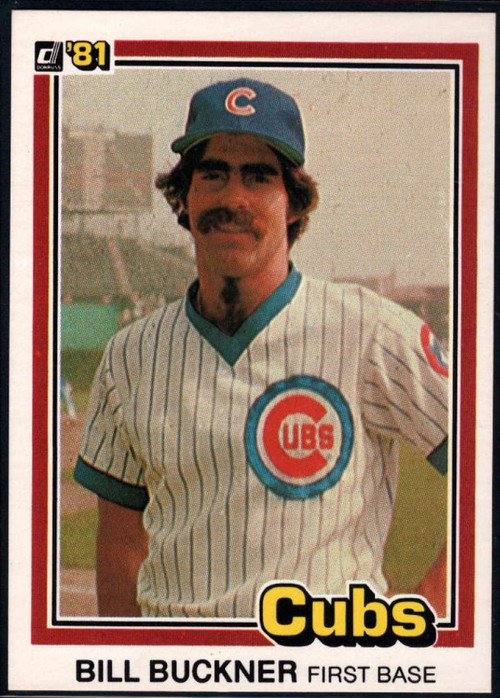 1986 Topps #443 Bill Buckner VG Boston Red Sox - Under the Radar