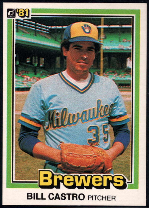 1981 Donruss #204 Jim Gantner NM-MT Milwaukee Brewers - Under the Radar  Sports