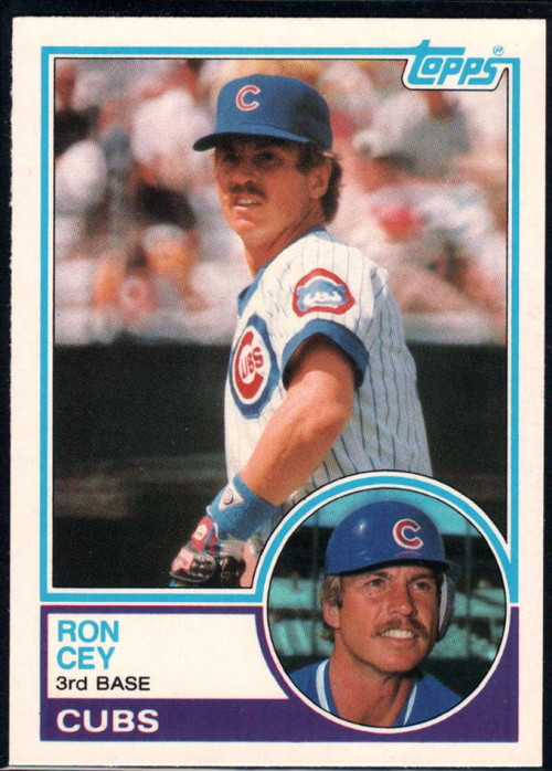 1984 Topps #357 Ron Cey VG Chicago Cubs