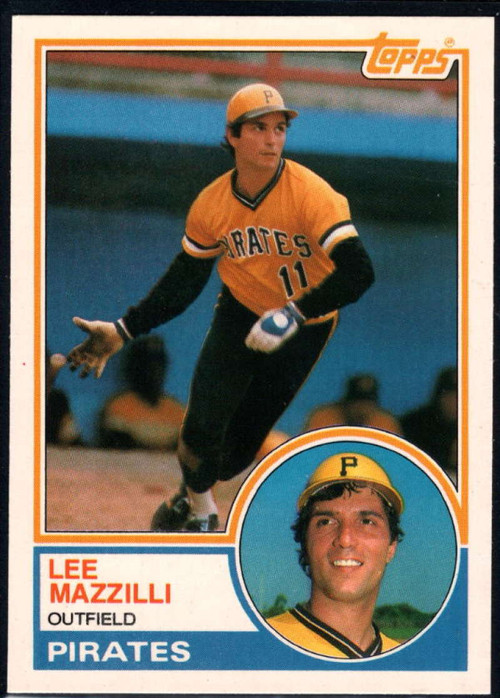 1984 Topps #225 Lee Mazzilli VG Pittsburgh Pirates - Under the Radar Sports