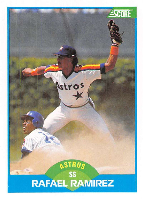 1989 Fleer #365 Rafael Ramirez VG Houston Astros - Under the Radar