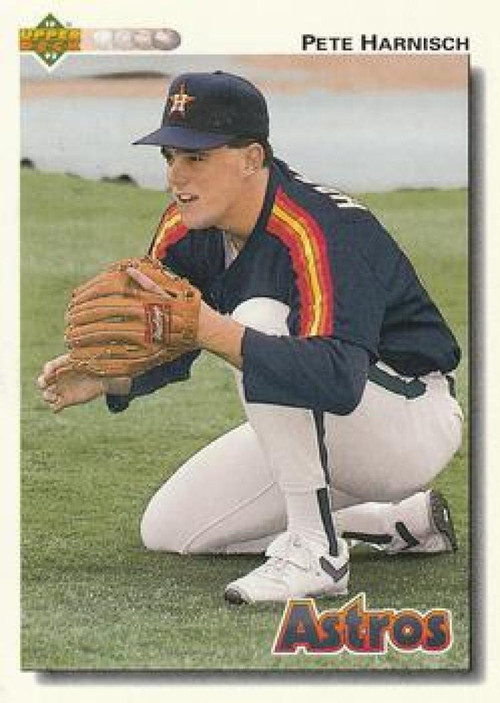 1992 Fleer Ultra #204 PETE HARNISCH Houston Astros