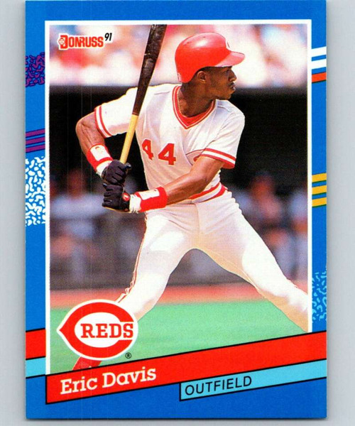 1987 Donruss #265 Eric Davis VG Cincinnati Reds - Under the Radar Sports