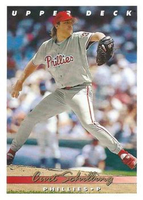 1993 Topps #421 Curt Schilling VG Philadelphia Phillies