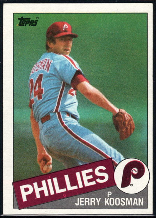 1986 Topps #505 Jerry Koosman VG Philadelphia Phillies - Under the Radar  Sports