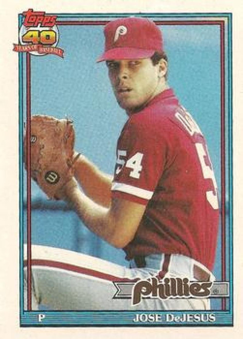 1991 Ultra #261 Jose DeJesus Philadelphia Phillies