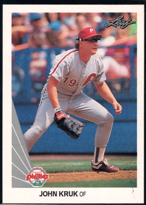 1990 Upper Deck #668 John Kruk VG Philadelphia Phillies - Under the Radar  Sports