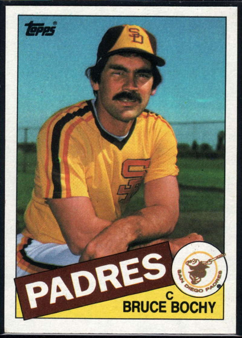 BRUCE BOCHY(SAN DIEGO PADRES)1984 TOPPS BASEBALL CARD