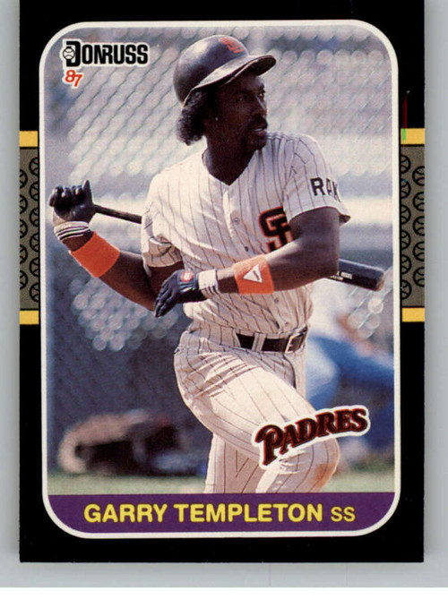 1991 Donruss #252 Garry Templeton VG San Diego Padres - Under the