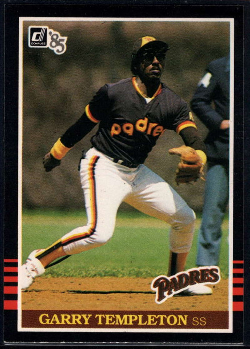 1991 Donruss #252 Garry Templeton VG San Diego Padres - Under the