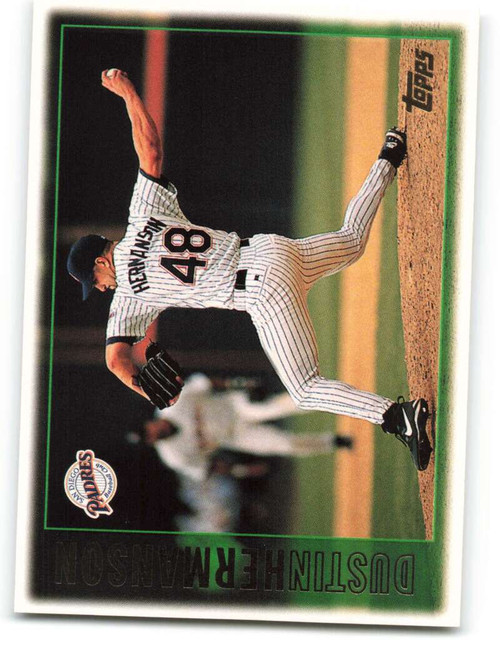 1996 Topps Baseball #218 Dustin Hermanson San Diego Padres