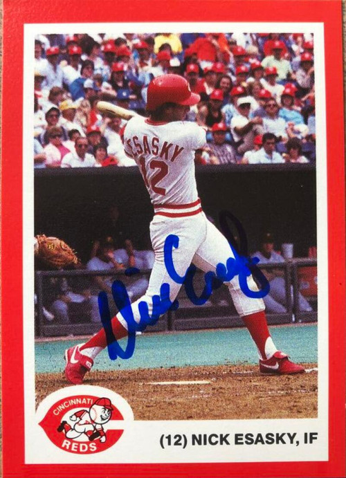 Eric Davis Autographed 1996 Kahn's Cincinnati Reds #NNO - Under