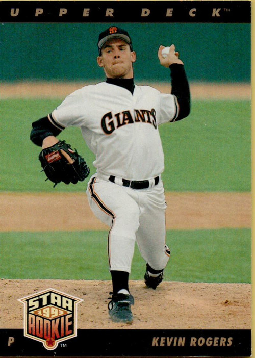  1993 Topps # 822 Kevin Rogers San Francisco Giants