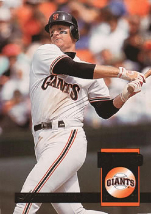 1992 Ultra San Francisco Giants Baseball Card #296 Matt Williams