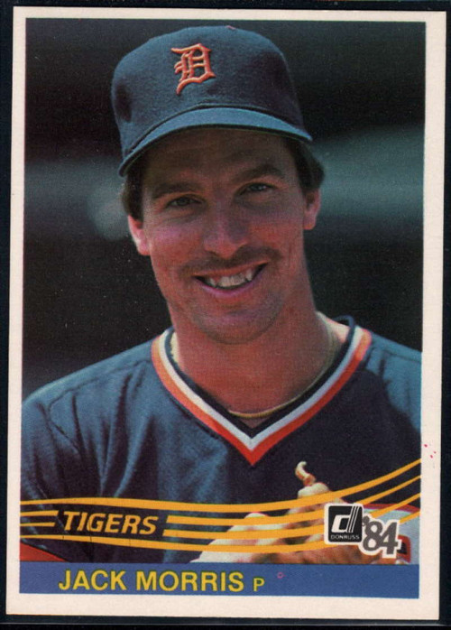 1984 Topps # 195 Jack Morris Detroit Tigers (Baseball C