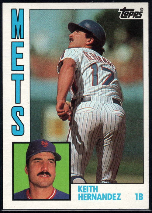 1986 Topps #520 Keith Hernandez VG New York Mets - Under the Radar