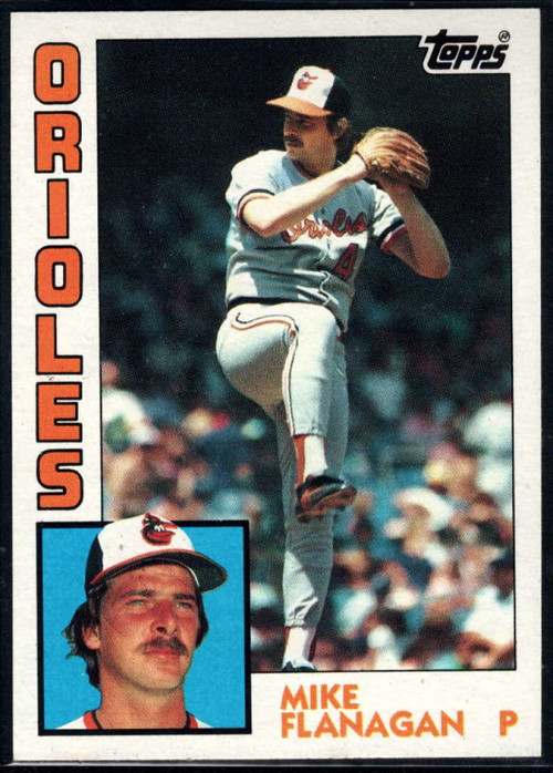  1983 Topps # 445 Mike Flanagan Baltimore Orioles