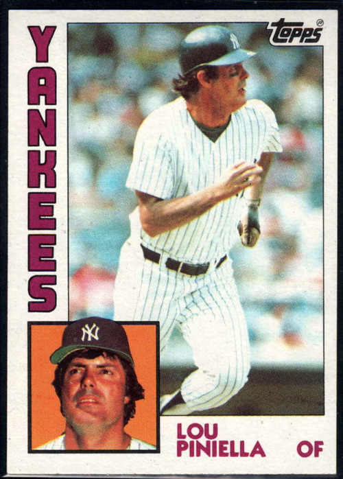 1980 Topps #225 Lou Piniella VG New York Yankees - Under the Radar Sports