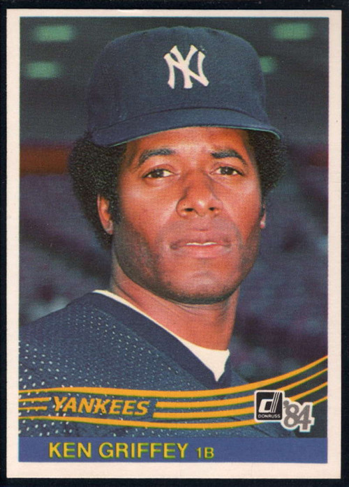 1984 Fleer #126 Ken Griffey Sr. VG New York Yankees